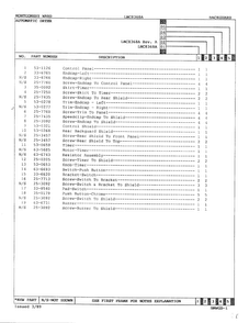 Automatic Dryer-backguard Page 2 Diagram and Parts List for 8368A REV A Norge Dryer