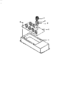 Fuse Box Diagram and Parts List for CARS637E-P1130644NE  Amana Range