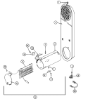 HEATER Diagram and Parts List for MDG4000AXQ  Maytag Dryer