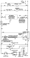 WIRING INFORMATION Diagram and Parts List for CTB2424ARA  Magic Chef Refrigerator