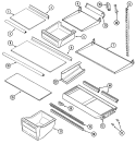 Part Location Diagram of 61002644 Whirlpool USE WPL 61002737