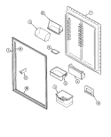 Part Location Diagram of 61002665 Whirlpool DISCONTINUED