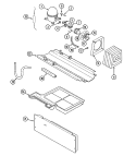 COMPRESSOR Diagram and Parts List for NTB2114ARB  Norge Refrigerator