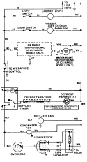 WIRING INFORMATION Diagram and Parts List for GT2628PVCW  Maytag Refrigerator