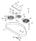 Part Location Diagram of W10823709 Whirlpool Dual Radiant Element with Limiter
