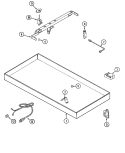 Part Location Diagram of WP71003385 Whirlpool Range Igniter Switch