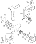 Part Location Diagram of 71003033 Whirlpool PLENUM (UPR) - Series 01