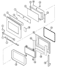 Part Location Diagram of 71003233 Whirlpool DISCONTINUED