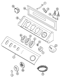 Part Location Diagram of 22002286 Whirlpool USE WPL 22003591