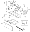Part Location Diagram of 12001431 Whirlpool COMPRESSOR