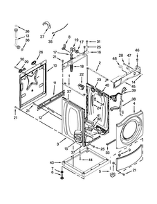 Part Location Diagram of W11685942 Whirlpool TRANSFORMR