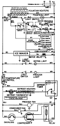 WIRING INFORMATION Diagram and Parts List for RSBS22D010  Admiral Refrigerator