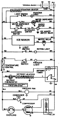 WIRING INFORMATION Diagram and Parts List for GS20C6D3EV  Admiral Refrigerator