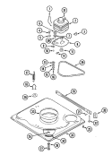 BASE Diagram and Parts List for DAV2240AWW  Maytag Washer