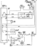 WIRING INFORMATION Diagram and Parts List for PYE1000AZW  Maytag Dryer