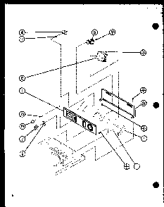 Section 5 Diagram and Parts List for LWD250 P7762107W W Amana Washer