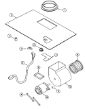 Part Location Diagram of 8190788 Whirlpool Hood Damper