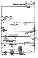 WIRING INFORMATION Diagram and Parts List for GS20C6N3EV  Admiral Refrigerator