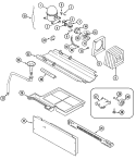 COMPRESSOR Diagram and Parts List for CS21A2A  Crosley Refrigerator