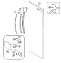 Part Location Diagram of 61003166 Whirlpool PANEL