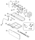 COMPRESSOR Diagram and Parts List for ASD2514ARW  Admiral Refrigerator