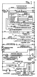 WIRING INFORMATION Diagram and Parts List for MSD2354ARW  Maytag Refrigerator
