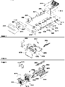 Ice Maker Diagram and Parts List for SBDE522VW-P1320305WW  Amana Refrigerator