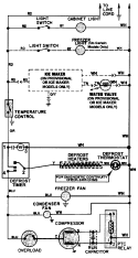 WIRING INFORMATION Diagram and Parts List for GT1723NEHW  Maytag Refrigerator
