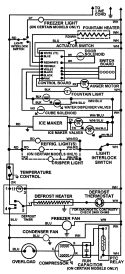WIRING INFORMATION Diagram and Parts List for GC2227EED5  Maytag Refrigerator
