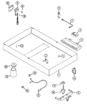 BODY Diagram and Parts List for CVDX4180B  Jenn-Air Cooktop