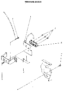 Terminal Block Diagram and Parts List for NE4813L43738  Speed Queen Dryer