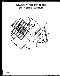 Section 6 Diagram and Parts List for RBK28FGL P1142379NL Caloric Range