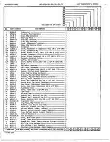 Unit Compartment/system Page 2 Diagram and Parts List for 19284A  Admiral Refrigerator