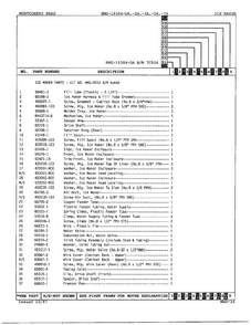 Ice Maker Page 2 Diagram and Parts List for 19384A  Admiral Refrigerator
