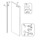FRESH FOOD OUTER DOOR (JSD2789AES) Diagram and Parts List for JSD2789AES  Jenn-Air Refrigerator