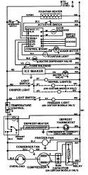 WIRING INFORMATION (REV 10) Diagram and Parts List for GC2227DEDW  Maytag Refrigerator