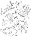 CONTROLS Diagram and Parts List for GS2121NEDA  Maytag Refrigerator