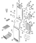Part Location Diagram of 61003611 Whirlpool USE WPL 61003842