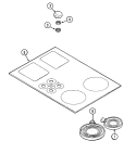 Part Location Diagram of WP8008P071-60 Whirlpool Grommet