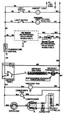 WIRING INFORMATION Diagram and Parts List for GT1928PAHW  Maytag Refrigerator