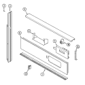 Part Location Diagram of 71003305 Whirlpool USE WPL 3801F558-51