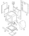 Part Location Diagram of 74002240 Whirlpool INSULATOR-