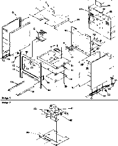 Cabinet Diagram and Parts List for ARG7800E-P1143322NE  Amana Range