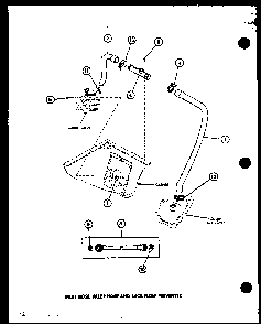 Section 4 Diagram and Parts List for LW2603 P1110504W W Amana Washer