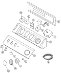 Part Location Diagram of 37001044 Whirlpool GRAPHIC CO