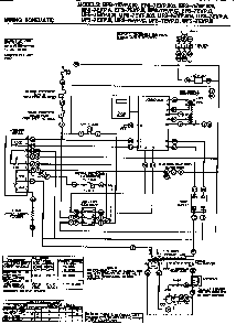 Wiring Schematic Diagram and Parts List for UFS-7EVPA  Amana Microwave