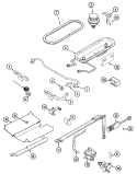 Part Location Diagram of 74004304 Whirlpool USE WPL 5787M062-60