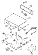 INTERNAL CONTROLS Diagram and Parts List for JGW9130ADW  Jenn-Air Wall Oven