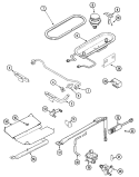 Part Location Diagram of 74009535 Whirlpool VALVE- MUE