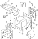 BODY Diagram and Parts List for MGS5770ADQ  Maytag Range